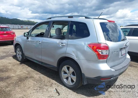 2014 Subaru Forester 2.5I Premium из США, поврежденный, VIN JF2SJAEC1EH457201